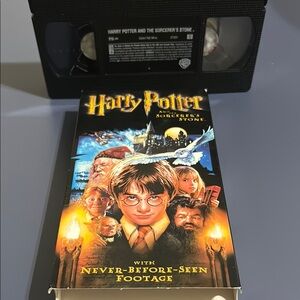 Harry Potter and the Sorcerer's Stone VHS